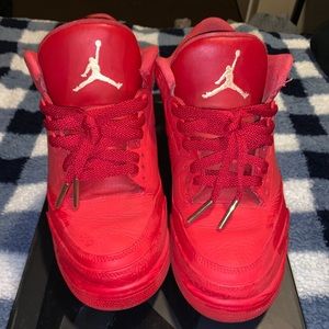 Custom Red October Jordan Retro 3s